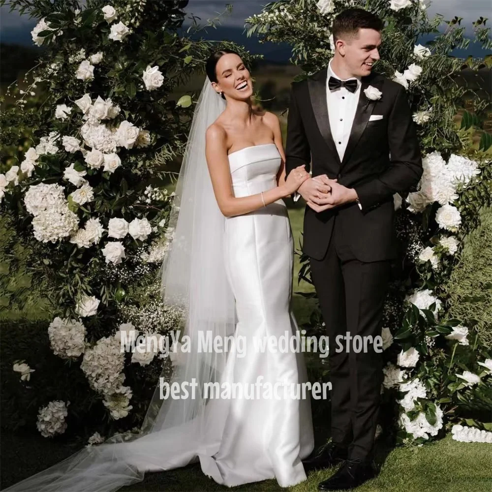 ZHUISHU Simple A Line Silk Organza Wedding Dresses Korea Photo shoot Strapless Bolero Bridal Gowns Corset Back Customized
ZHUISHU Simple A Line Silk Organza Wedding Dresses Korea Photo shoot Strapless Bolero Bridal Gowns Corset Back Customized