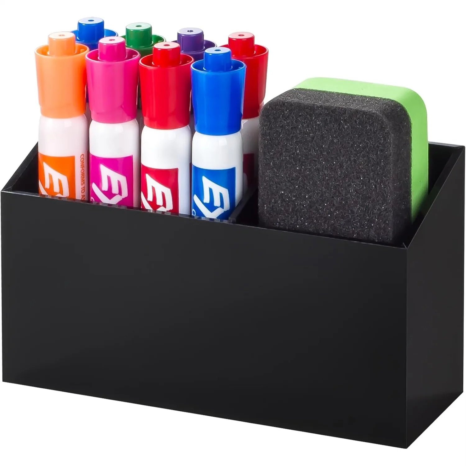 Magnetic Dry Erase Marker Holder for Whiteboard, Non-Slip Acrylic Pen Holder for Fridge, Locker Organizer for Work with Multiple
Magnetic Dry Erase Marker Holder for Whiteboard, Non-Slip Acrylic Pen Holder for Fridge, Locker Organizer for Work with Multiple