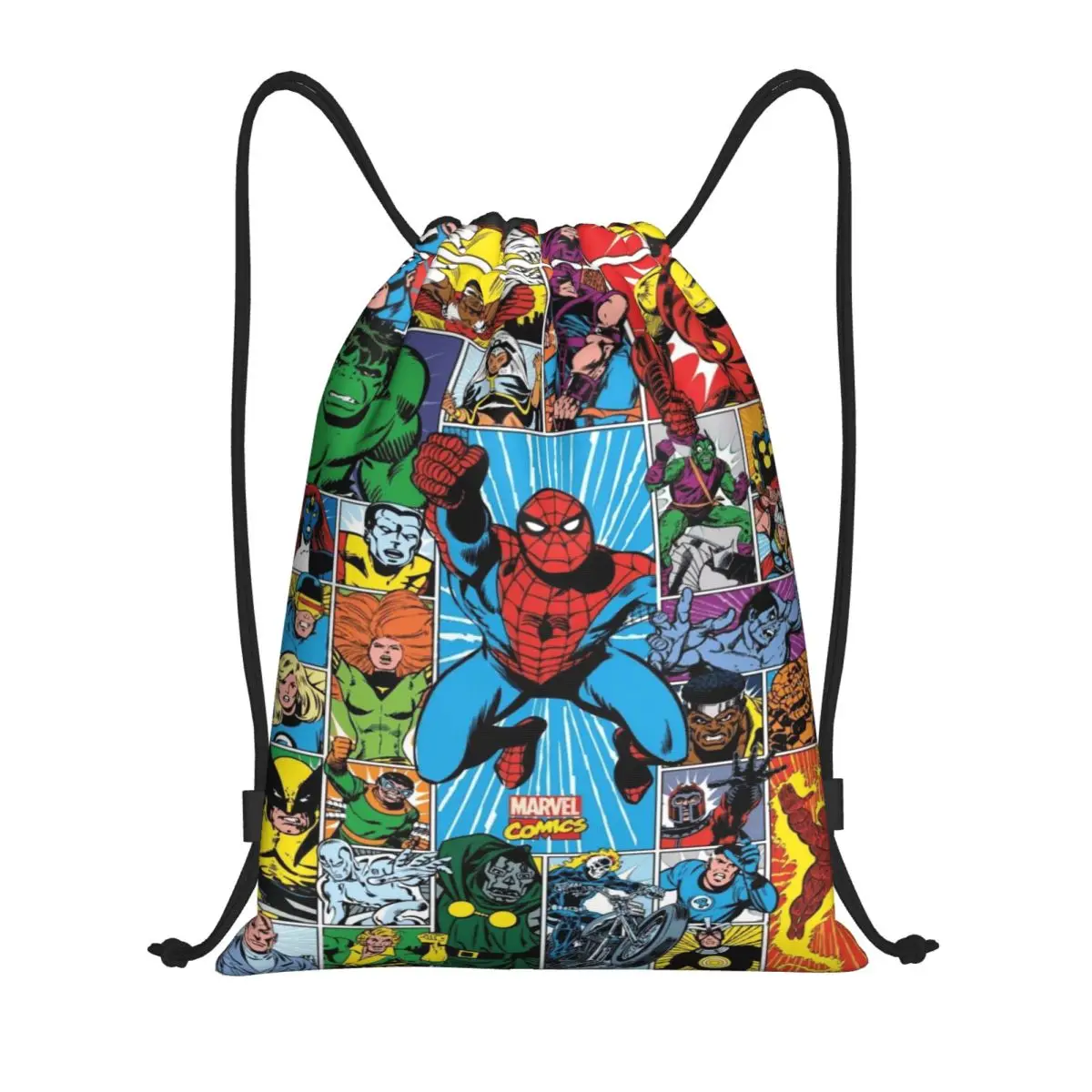 Сумка на шнурке Marvel, рюкзак-мешок на шнурке с изображением Человека-паука, регулируемый рюкзак-мешок на шнурке, сумка для хранения вещей в стиле Мстителей
Сумка на шнурке Marvel, рюкзак-мешок на шнурке с изображением Человека-паука, регулируемый рюкзак-мешок на шнурке, сумка для хранения вещей в стиле Мстителей