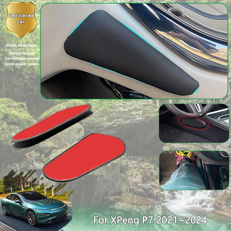 For XPeng P7 4-door fastback sedan 2021~2024 Car Thigh Support Cushion Center Control Leg Knee Rest Cushions Elbow Pad PU Lether
For XPeng P7 4-door fastback sedan 2021~2024 Car Thigh Support Cushion Center Control Leg Knee Rest Cushions Elbow Pad PU Lether