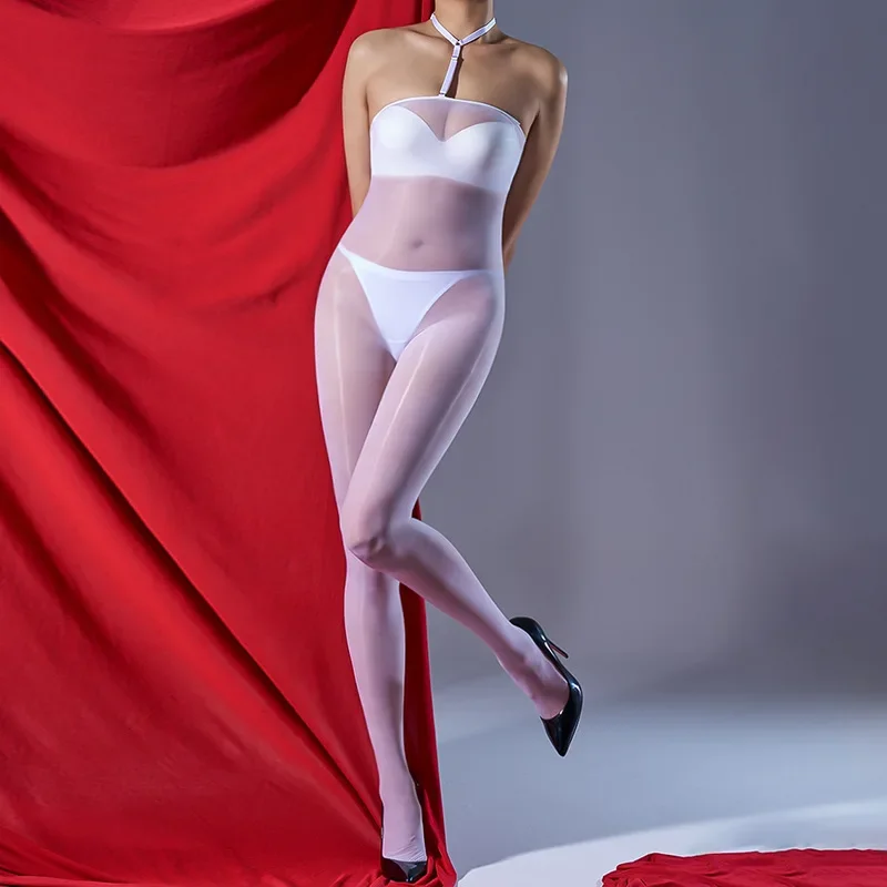 Women Tights Oil Shiny Glossy Stockings With Necklace See-Through Underwear Ultra Elastic Transparent Seamless Bodystockings
Women Tights Oil Shiny Glossy Stockings With Necklace See-Through Underwear Ultra Elastic Transparent Seamless Bodystockings