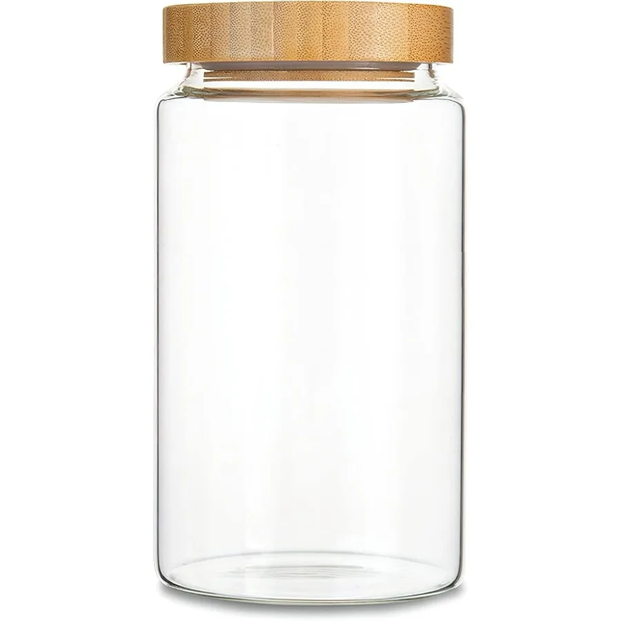 1200 мл, 42 унции, прозрачный милый стеклянный держатель для канистры с герметичной бамбуковой крышкой, современный декоративный большой контейнер для кофе
1200 мл, 42 унции, прозрачный милый стеклянный держатель для канистры с герметичной бамбуковой крышкой, современный декоративный большой контейнер для кофе
