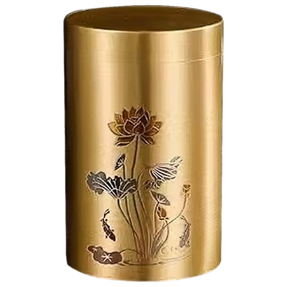 Brass Tea Coffee Can Food Containers Storage Jar Kitchen Canisters Travel with Lids
Brass Tea Coffee Can Food Containers Storage Jar Kitchen Canisters Travel with Lids