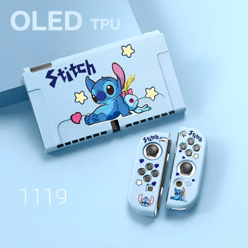 Cartoon Stitch Protective Case Console For Nintendo Switch NS/OLED Game Console Case Console Controller Leather Case Accessories
Cartoon Stitch Protective Case Console For Nintendo Switch NS/OLED Game Console Case Console Controller Leather Case Accessories