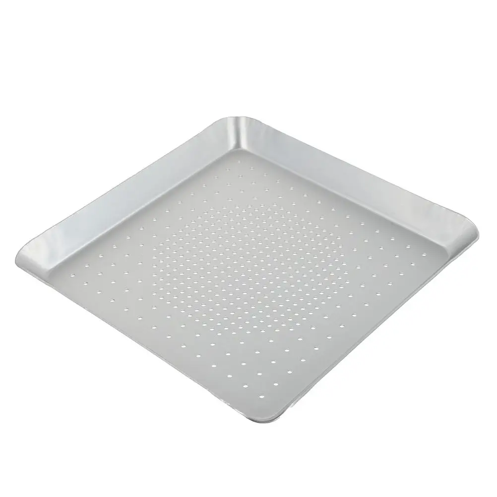 Punched Pizza Plate Baking Tray Square Aluminum Pan High Quality Alloy Anti Oxidation Easy Demoulding Good Thermal
Punched Pizza Plate Baking Tray Square Aluminum Pan High Quality Alloy Anti Oxidation Easy Demoulding Good Thermal