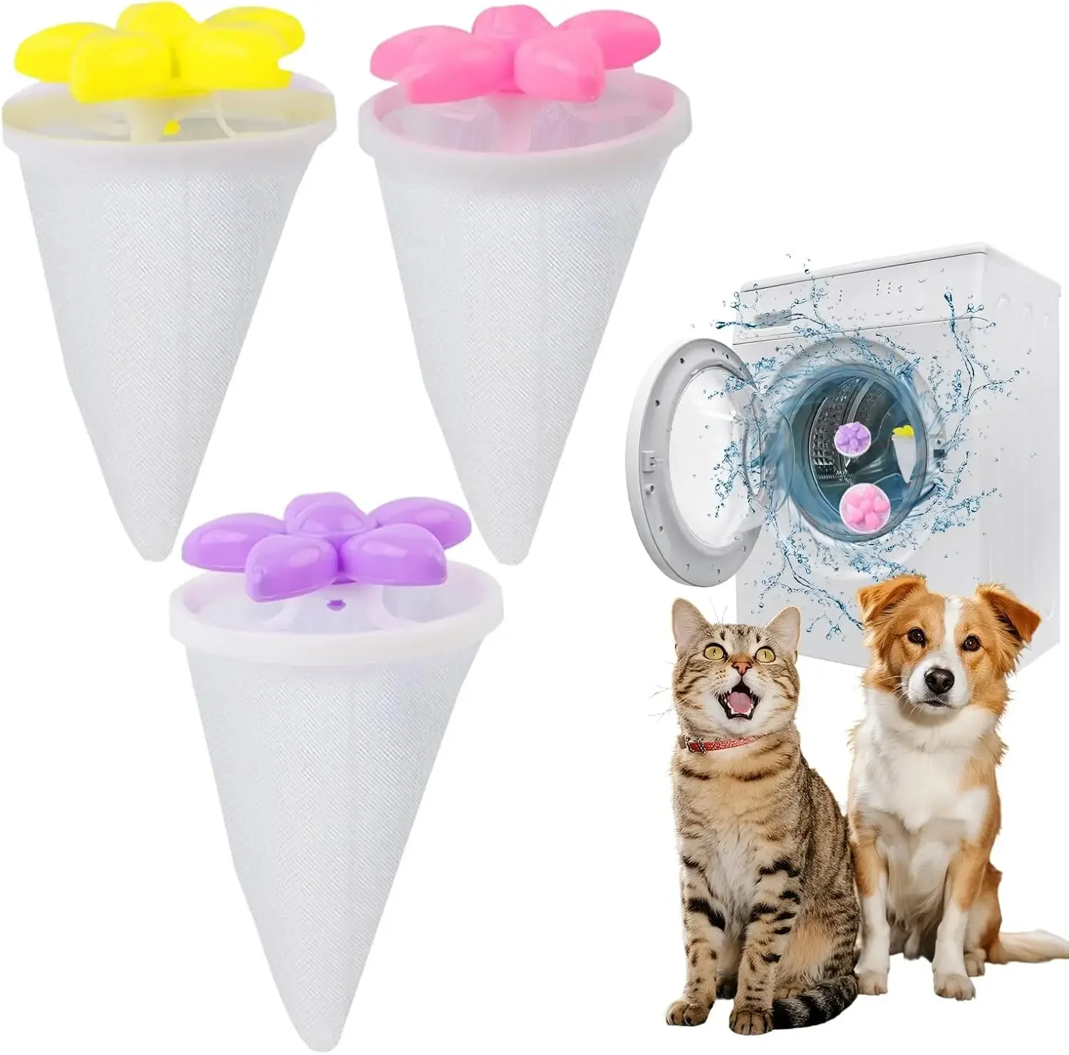 2026 Upgraded Laundry Hair Filter, Reusable Pet Hair Remover for Washing Machine, Efficient Lint Catcher for Pet-Loving Homes
2026 Upgraded Laundry Hair Filter, Reusable Pet Hair Remover for Washing Machine, Efficient Lint Catcher for Pet-Loving Homes