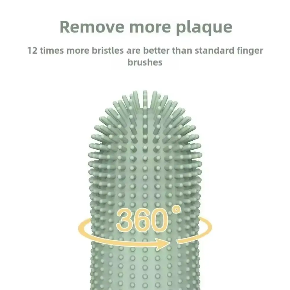 Silicone Material Pet Silicone Teeth Cleaning Fingertips Fingertips Brush Cleaning and Removing Tartar Pet Toothbrush Soft
Silicone Material Pet Silicone Teeth Cleaning Fingertips Fingertips Brush Cleaning and Removing Tartar Pet Toothbrush Soft