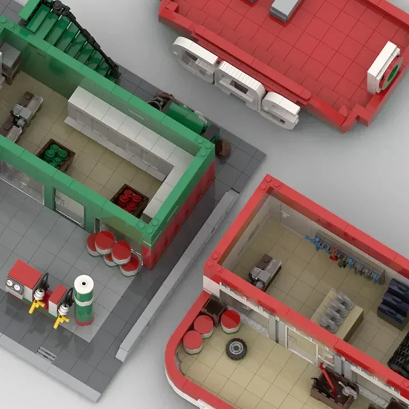 City Street View Model Moc Building Bricks Car Gas Station Technology Modular Blocks Gifts Christmas Toys DIY Sets Assembly
City Street View Model Moc Building Bricks Car Gas Station Technology Modular Blocks Gifts Christmas Toys DIY Sets Assembly