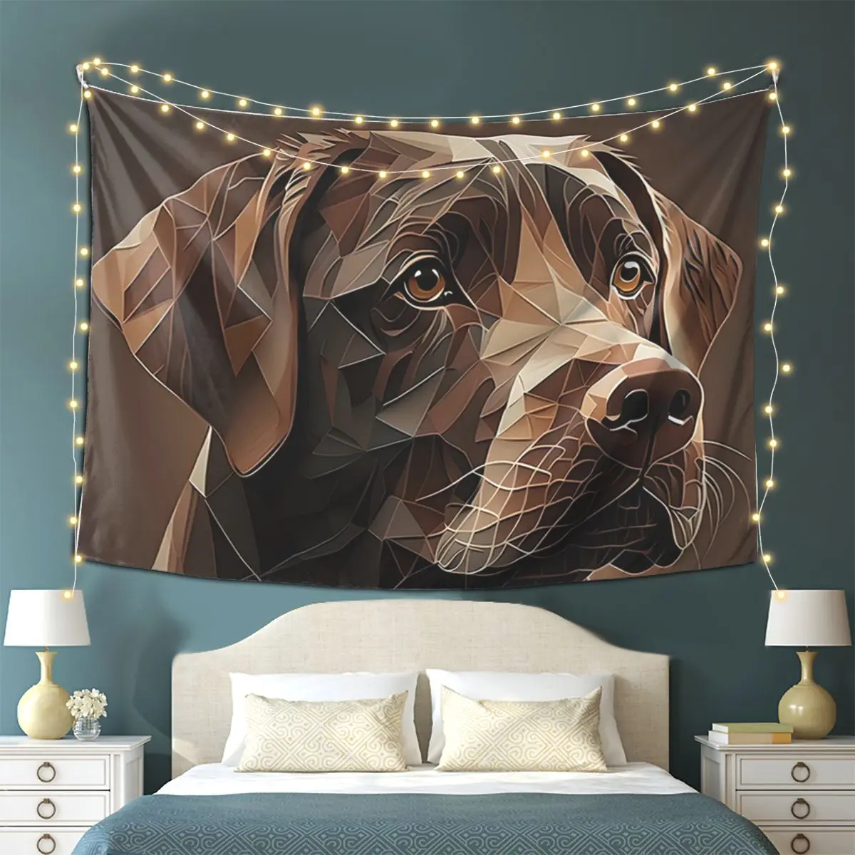 Геометрический Choco A Chocolate Labrador Artwork Гобелен Настенный Эстетический Домашний Декор Гобелены для Гостиной Спальни
Геометрический Choco A Chocolate Labrador Artwork Гобелен Настенный Эстетический Домашний Декор Гобелены для Гостиной Спальни