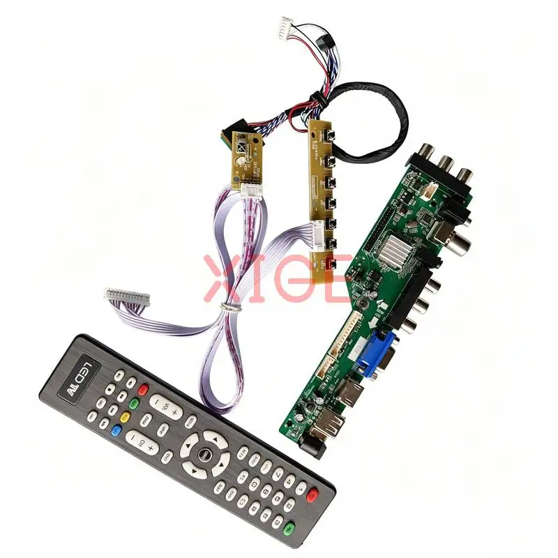 Controller Board Fit BT101IW03 BT101IW01 LP101WSA BT101IW02 40-Pin LVDS Laptop Screen HDMI/VGA/AV/USB/DVB 1024*600 1024x600 Kit
Controller Board Fit BT101IW03 BT101IW01 LP101WSA BT101IW02 40-Pin LVDS Laptop Screen HDMI/VGA/AV/USB/DVB 1024*600 1024x600 Kit