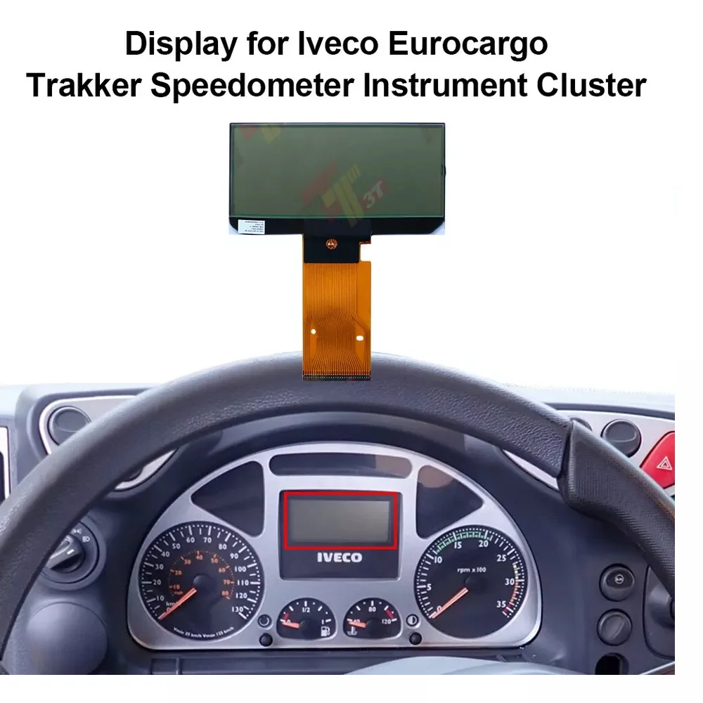 Display For Iveco Eurocargo (2002-08) Trakker (2004-07) Speedometer Instrument LCD Display
Display For Iveco Eurocargo (2002-08) Trakker (2004-07) Speedometer Instrument LCD Display