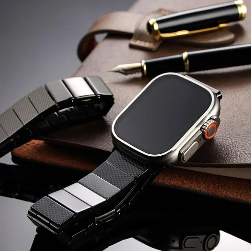 Resin Strap for Apple Watch Band 40mm 41mm 42 44mm 45mm 49mm Bracelet Stainless Steel Buckle IWatch Series Ultra 9/8/7/6/5/4/SE
Resin Strap for Apple Watch Band 40mm 41mm 42 44mm 45mm 49mm Bracelet Stainless Steel Buckle IWatch Series Ultra 9/8/7/6/5/4/SE