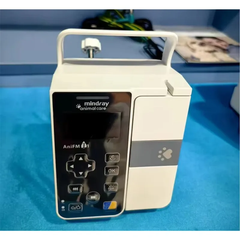 Mindray Animal Care AniFM I1 Precise Infusion Pump Veterinary Syringe Pump for Pet Hospital
Mindray Animal Care AniFM I1 Precise Infusion Pump Veterinary Syringe Pump for Pet Hospital