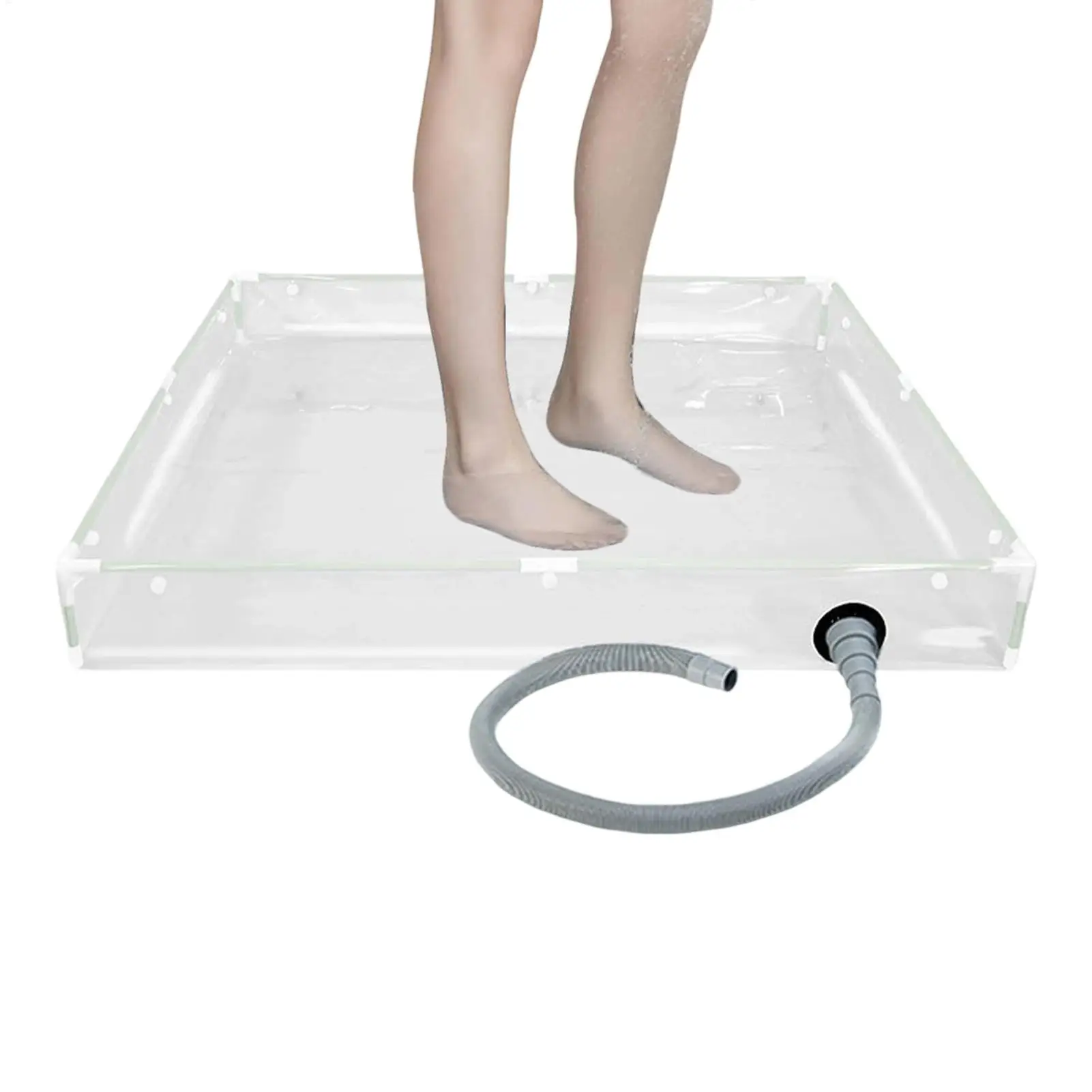 Shower Base Portable PVC Bathing Tray Outdoor Shower Tub Shower Pan Foldable Compact Non-Slip Shower Base for RV for Camping
Shower Base Portable PVC Bathing Tray Outdoor Shower Tub Shower Pan Foldable Compact Non-Slip Shower Base for RV for Camping