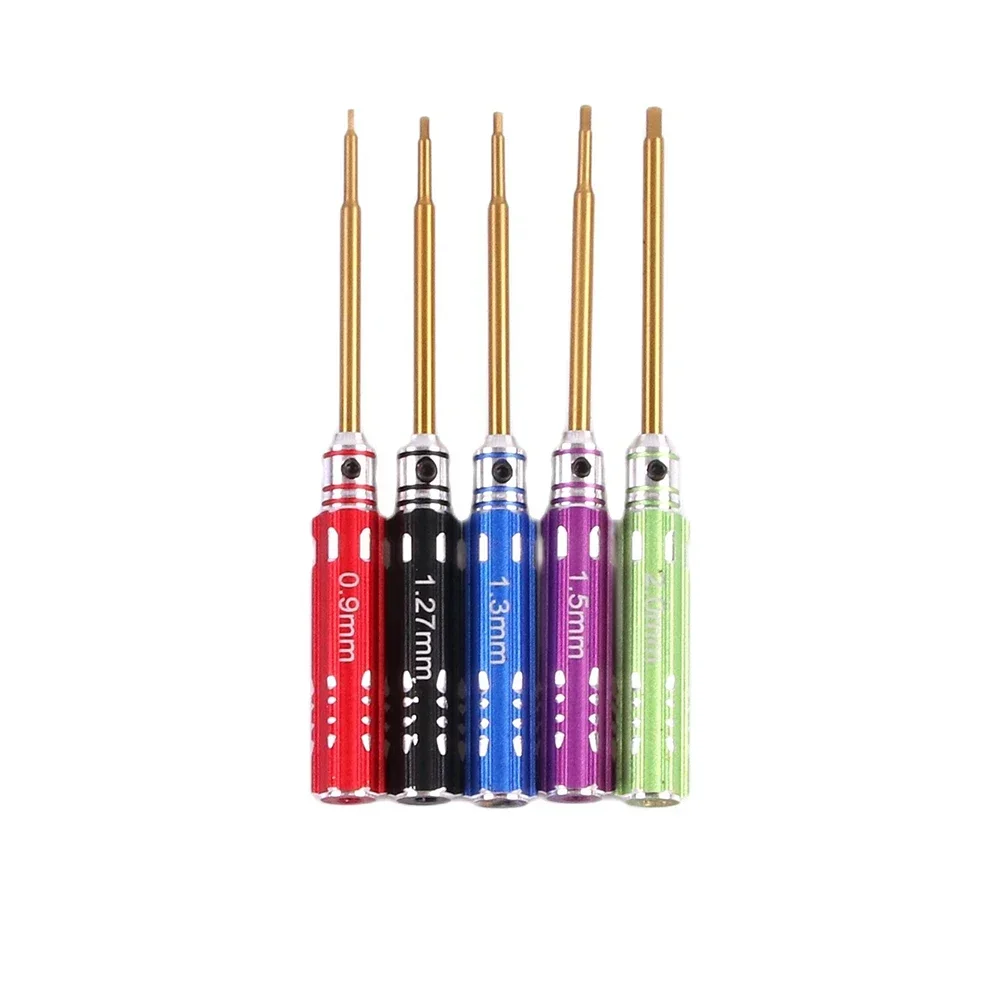 5PCS 0.9 1.27 1.3 1.5 2.0mm Hexagon Screwdriver Hex Screws Wrench Tool for 1/12 1/16 1/18 1/24 RC Car
5PCS 0.9 1.27 1.3 1.5 2.0mm Hexagon Screwdriver Hex Screws Wrench Tool for 1/12 1/16 1/18 1/24 RC Car