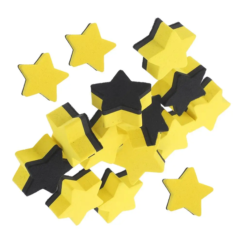 15 Pcs Pentagram Erasers Mini Star Shaped Felt Cloth Magnetic Whiteboard Blackboard Classroom Office Supplies Dry Erase Tools
15 Pcs Pentagram Erasers Mini Star Shaped Felt Cloth Magnetic Whiteboard Blackboard Classroom Office Supplies Dry Erase Tools