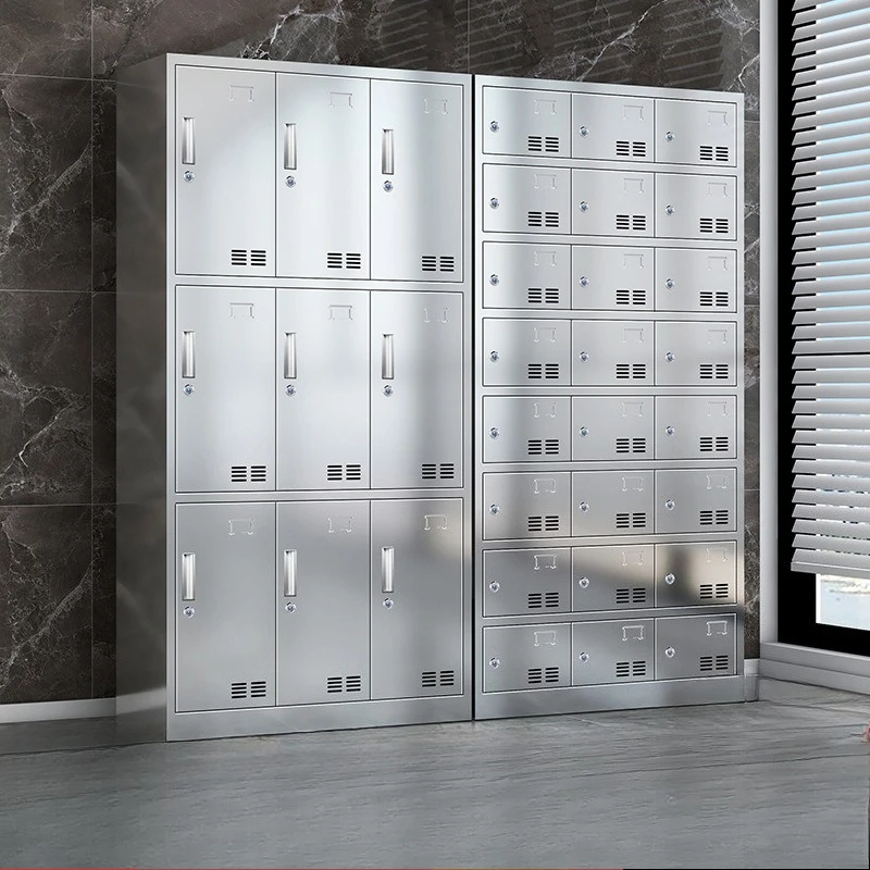Nordic Simple Stainless Steel Filing Cabinet Modern Multi-door Lockable Storage Cabinet Dormitory School Office Furniture FYFC
Nordic Simple Stainless Steel Filing Cabinet Modern Multi-door Lockable Storage Cabinet Dormitory School Office Furniture FYFC