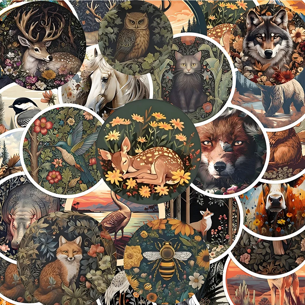 10/30/50pcs Creative Vintage Animal Graffiti Stickers Cartoon Waterproof Decals Water Bottle Phone Laptop Graffiti Sticker Pack
10/30/50pcs Creative Vintage Animal Graffiti Stickers Cartoon Waterproof Decals Water Bottle Phone Laptop Graffiti Sticker Pack