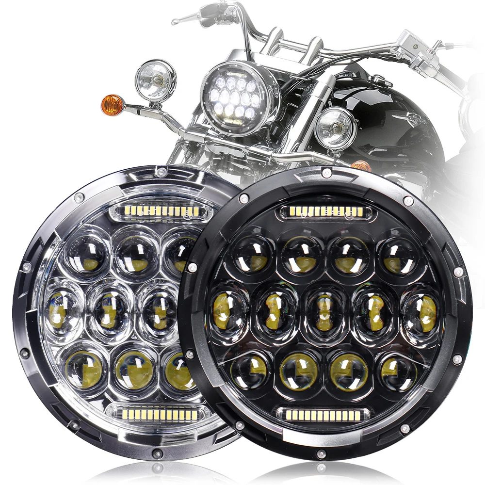 7-Inch 75W Prince Harley Jeep Wrangler Off-Road Car Modified Led Headlights, Rear Shell Open Screw Hole
7-Inch 75W Prince Harley Jeep Wrangler Off-Road Car Modified Led Headlights, Rear Shell Open Screw Hole