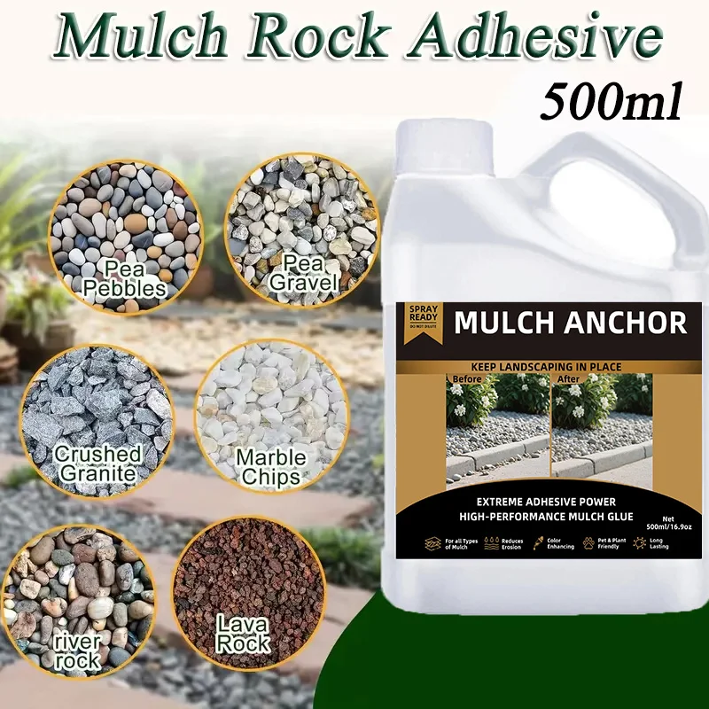 1pc 500ml/16.9ozLandscape Bonding Adhesive Glue ,Non-Toxic Liquid Landscape adhesive for Driveways, flower beds, paths, Balconi
1pc 500ml/16.9ozLandscape Bonding Adhesive Glue ,Non-Toxic Liquid Landscape adhesive for Driveways, flower beds, paths, Balconi