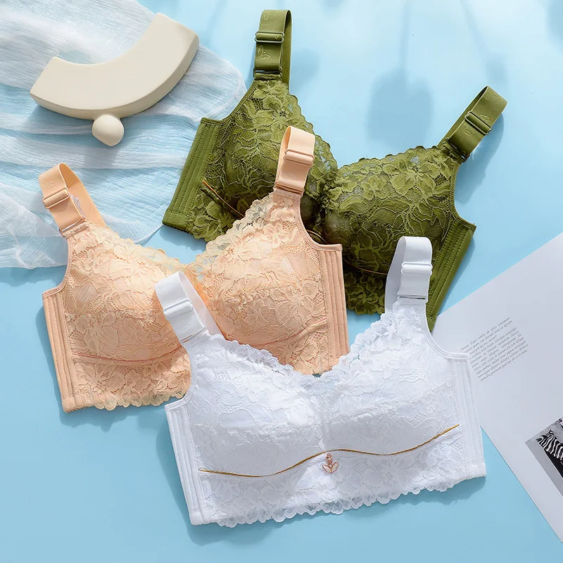No steel ring no sponge large size underwear women's adjustable ultra-thin large cup bra gather big breasts, show small breasts
No steel ring no sponge large size underwear women's adjustable ultra-thin large cup bra gather big breasts, show small breasts