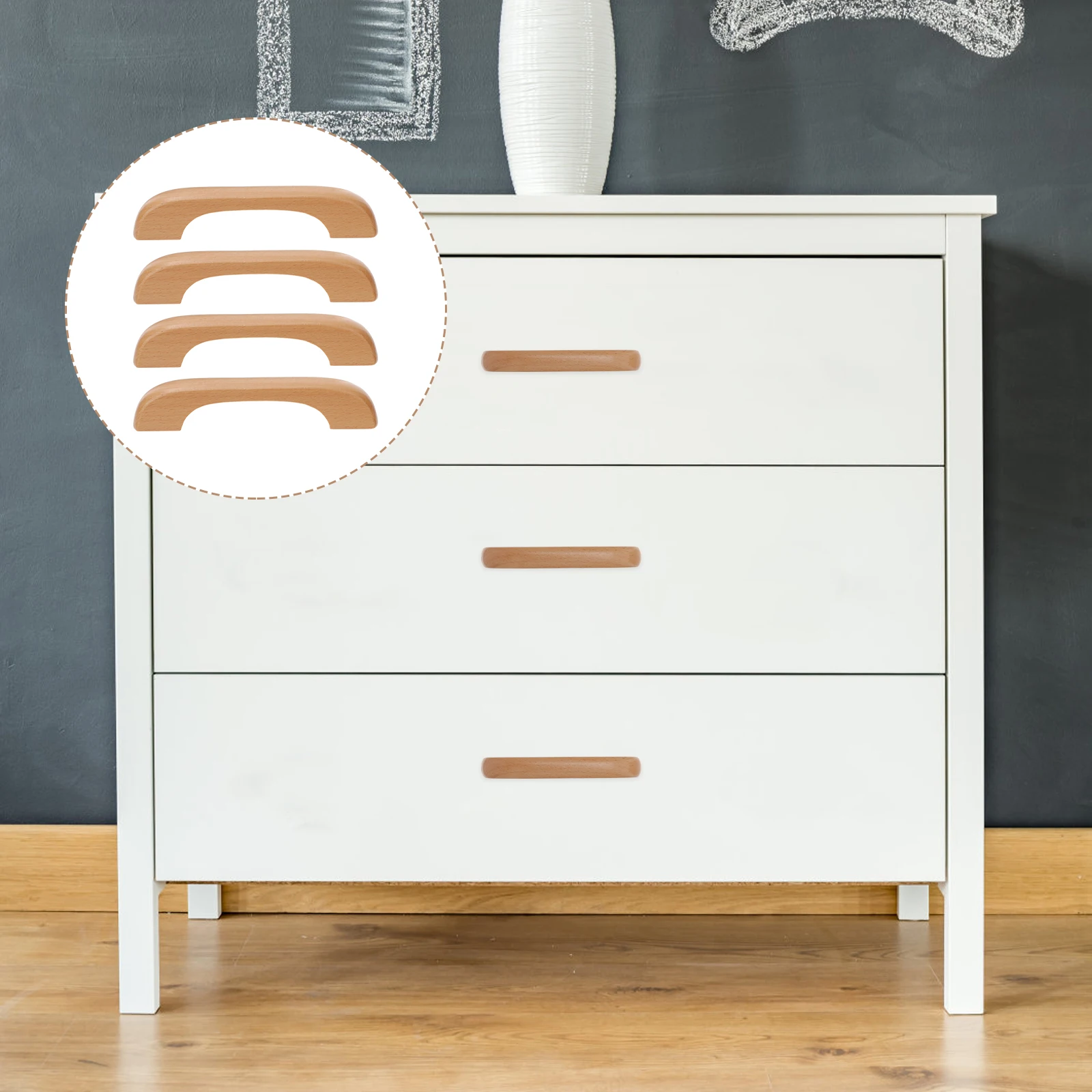 4pcs Wooden Door Handles Solid Beech Drawer For Wardrobe Closet Cupboard Furniture Durable Kitchen Cabinet Handles Wood Drawer
4pcs Wooden Door Handles Solid Beech Drawer For Wardrobe Closet Cupboard Furniture Durable Kitchen Cabinet Handles Wood Drawer