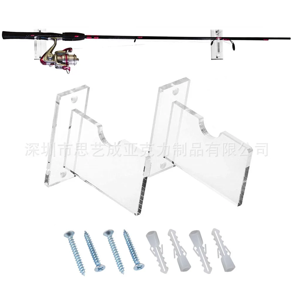 1-Pair Horizontal Fishing Rod Display Stand Wand Mountaineering Staff Stand Wall Fishing Rod Display Stand
1-Pair Horizontal Fishing Rod Display Stand Wand Mountaineering Staff Stand Wall Fishing Rod Display Stand