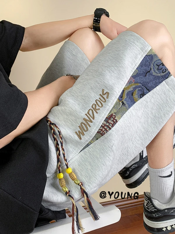 Summer New Men's Straight Leg Pants Thin Casual High Street Versatile Shorts Polyester Fiber High Waist Five Lengths Youthful
Summer New Men's Straight Leg Pants Thin Casual High Street Versatile Shorts Polyester Fiber High Waist Five Lengths Youthful