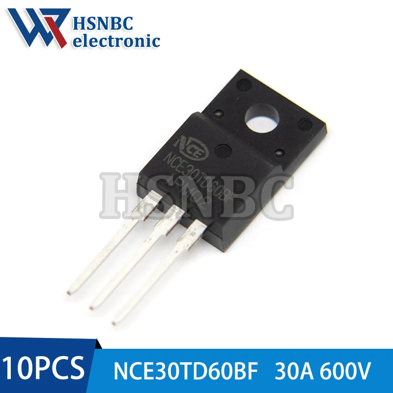 10Pcs/Lot NCE30TD60BF NCE30TD60B 30TD60BF 30TD60 TO-220F 30A 600V IGBT Power Transistor 100% New Original
10Pcs/Lot NCE30TD60BF NCE30TD60B 30TD60BF 30TD60 TO-220F 30A 600V IGBT Power Transistor 100% New Original