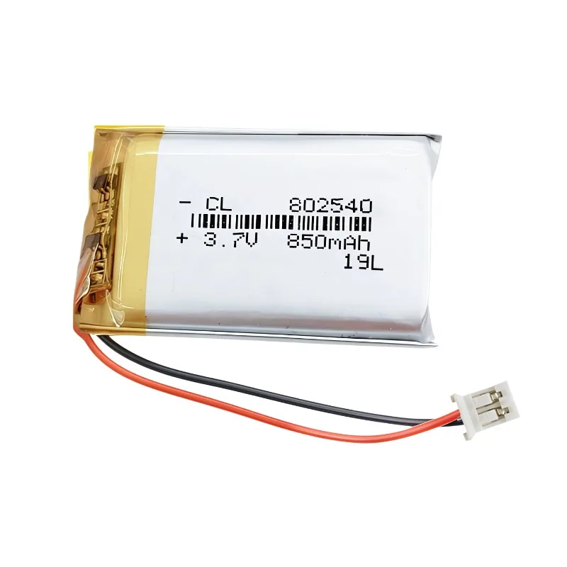 802540 Battery 3.7V Polymer Battery Wireless Mouse Equipment Blood Pressure Meter Universal
802540 Battery 3.7V Polymer Battery Wireless Mouse Equipment Blood Pressure Meter Universal
