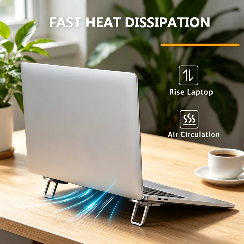 2PCS Mini Foldable Laptop Stand Portable Computer Keyboard Riser with 2 Adjustable Angles Self-Adhesive Invisible Notebook Stand
2PCS Mini Foldable Laptop Stand Portable Computer Keyboard Riser with 2 Adjustable Angles Self-Adhesive Invisible Notebook Stand