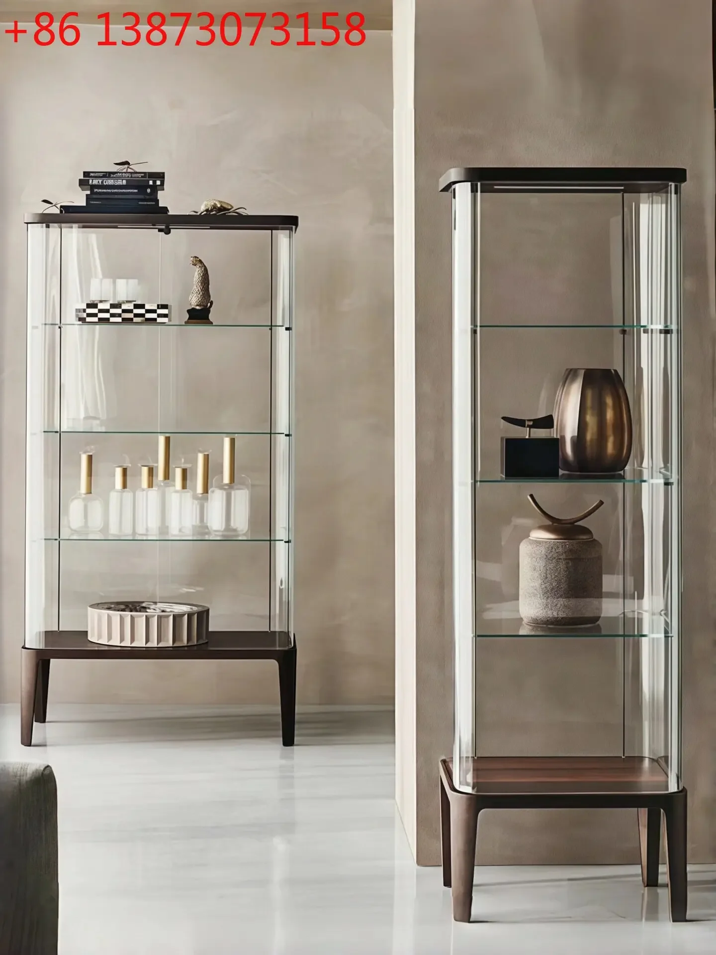 GLAS MIGISA Italian minimalist glass display case Household living room display case Medieval solid wood wine case Bookcase
GLAS MIGISA Italian minimalist glass display case Household living room display case Medieval solid wood wine case Bookcase