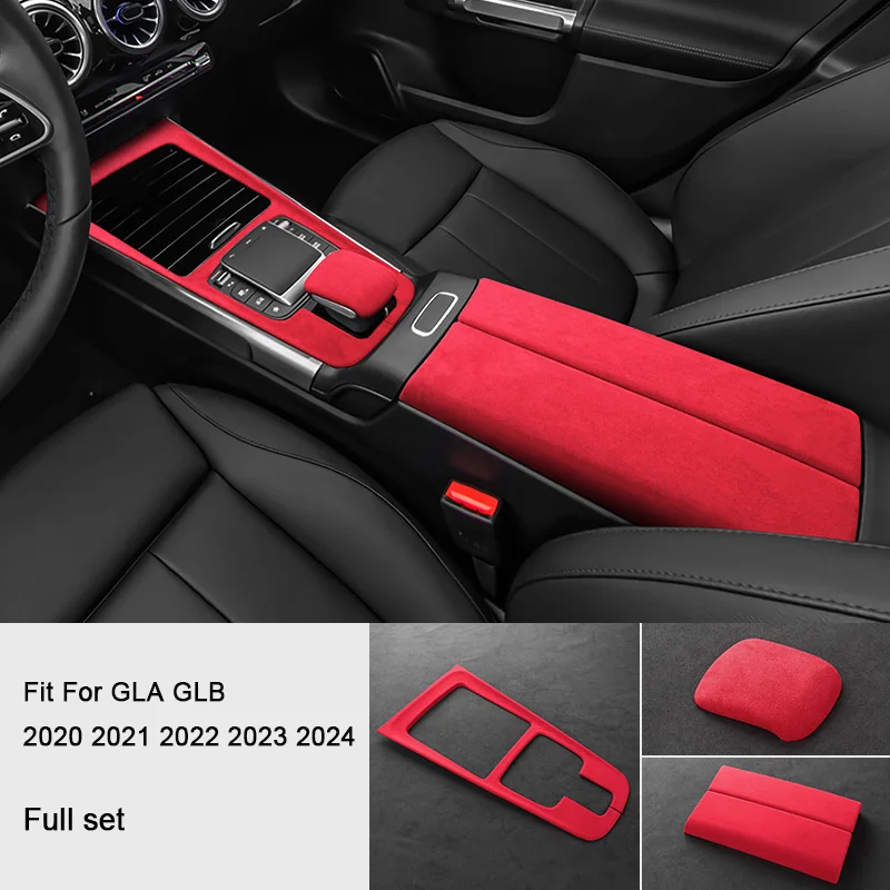 For Mercedes Benz GLA X156 GLB H247 X247 2020 2021 2022 2023 2024 Alcantrara Armrest Box Lid Cover, Gear Shift Knob Gears Panel
For Mercedes Benz GLA X156 GLB H247 X247 2020 2021 2022 2023 2024 Alcantrara Armrest Box Lid Cover, Gear Shift Knob Gears Panel