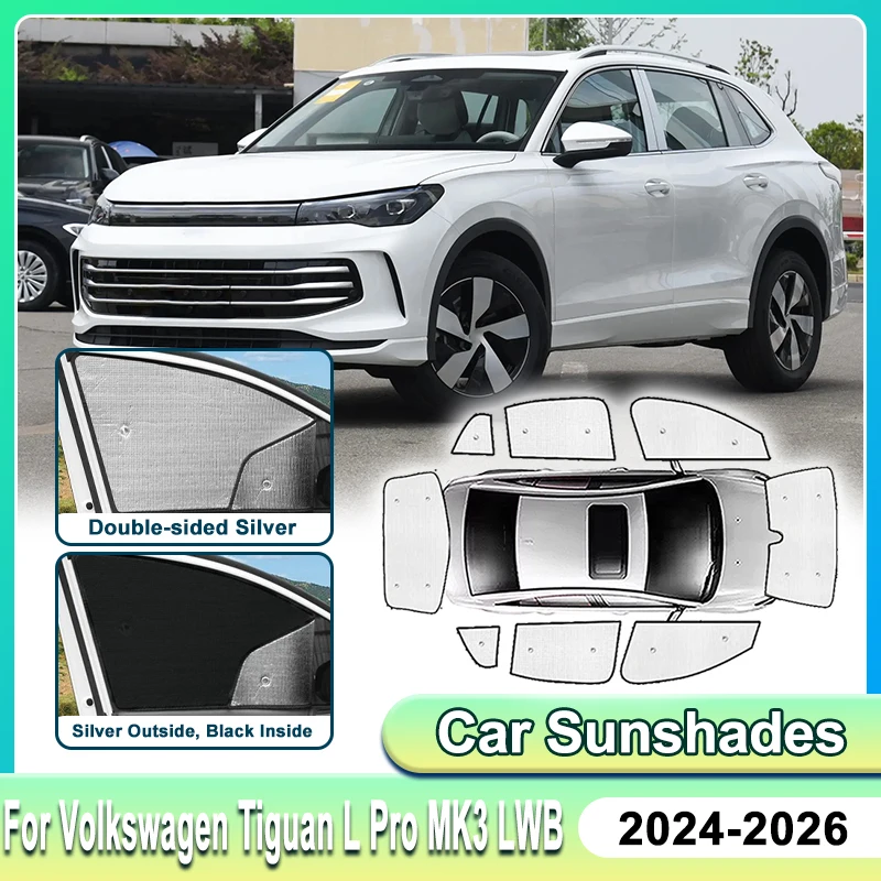 For Volkswagen VW Tiguan L Pro 2025 Accessories 2024 2025 LWB MK3 CT1 Car Window Sun Shades UV Protection Sun Visors Protections
For Volkswagen VW Tiguan L Pro 2025 Accessories 2024 2025 LWB MK3 CT1 Car Window Sun Shades UV Protection Sun Visors Protections