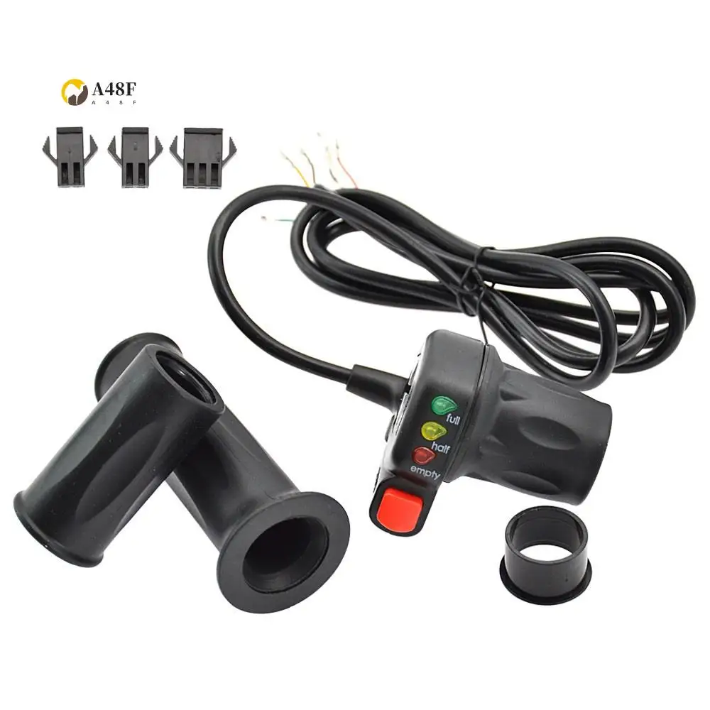 A48F-Electric Bike Throttle Accelerator For Electric Bicycle/E-Bike/Mountain Bike Throttle Speed Control Handle
A48F-Electric Bike Throttle Accelerator For Electric Bicycle/E-Bike/Mountain Bike Throttle Speed Control Handle