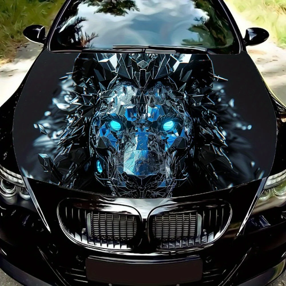 Tech Lion with Blue Eyes Car Hood Packaging - Premium, Durable and Waterproof Car Trim, Personalized Custom Car Exteriors, Anima
Tech Lion with Blue Eyes Car Hood Packaging - Premium, Durable and Waterproof Car Trim, Personalized Custom Car Exteriors, Anima