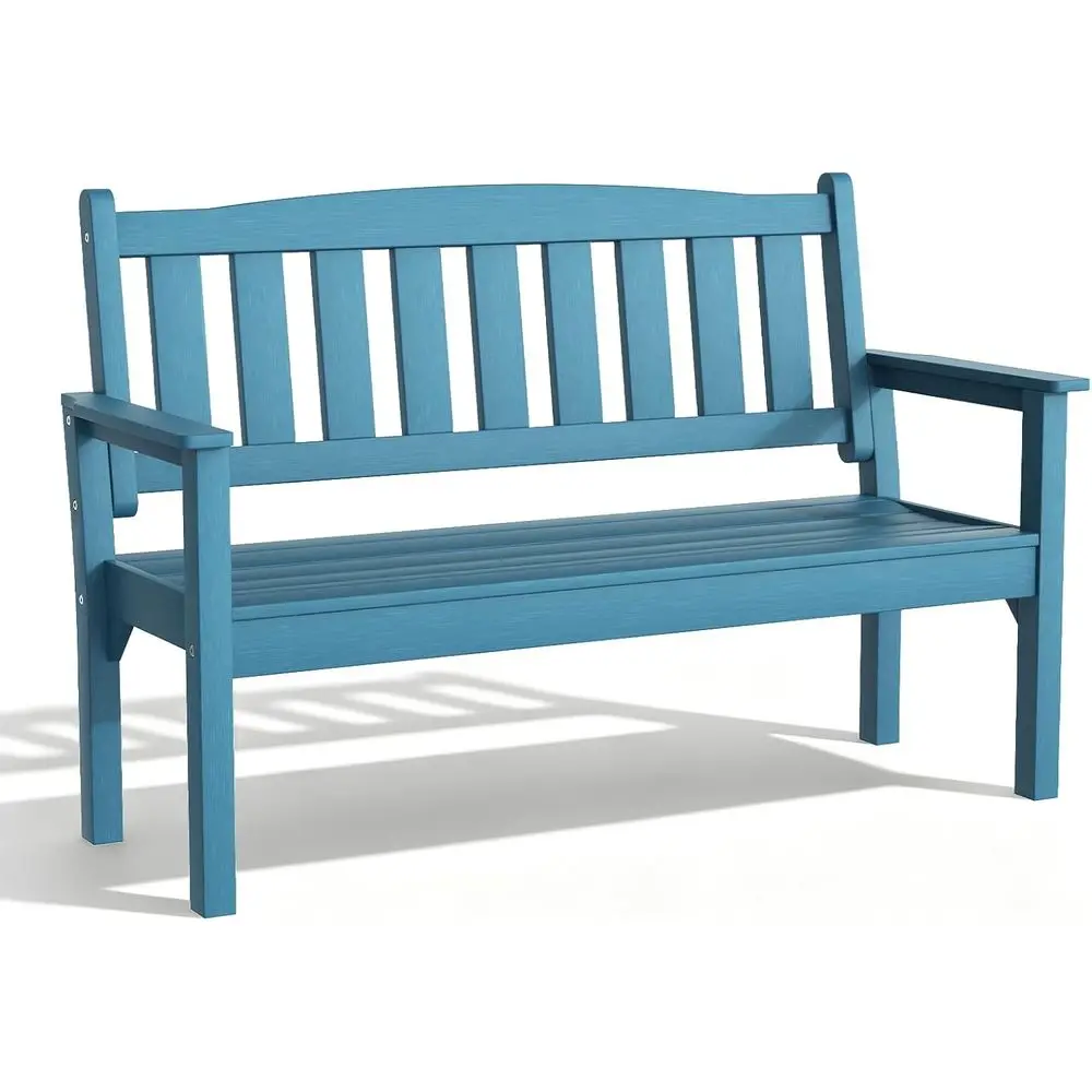 3-Person Outdoor Memorial Bench, Weather-Resistant Poly Lumber, Suitable for Patio, Park, and Church (Blue)
3-Person Outdoor Memorial Bench, Weather-Resistant Poly Lumber, Suitable for Patio, Park, and Church (Blue)
