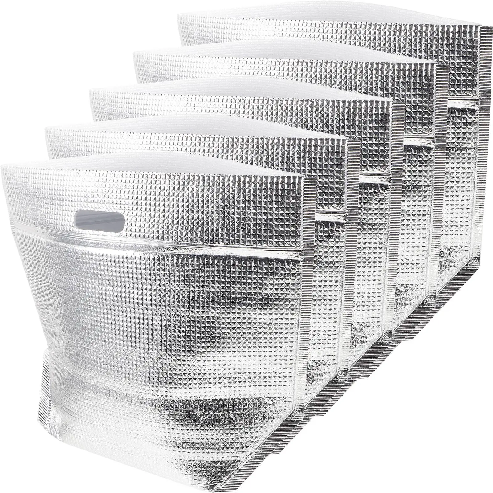 5pcs Insulated Cooler Bag Lightweight Aluminum Foil Thermal Bag Camping Accessories Grilling Preservation Storage
5pcs Insulated Cooler Bag Lightweight Aluminum Foil Thermal Bag Camping Accessories Grilling Preservation Storage