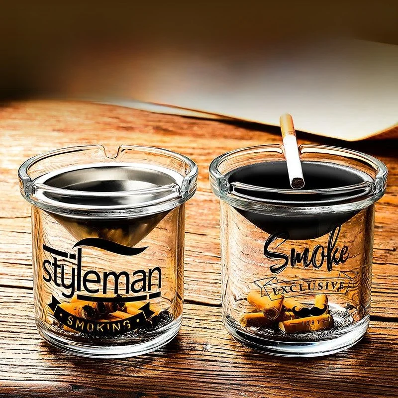Glass Ashtray Creative Home Office Simple Anti-Dust Personalized Funnel Design Ashtray Compact Size 10*10cm
Glass Ashtray Creative Home Office Simple Anti-Dust Personalized Funnel Design Ashtray Compact Size 10*10cm