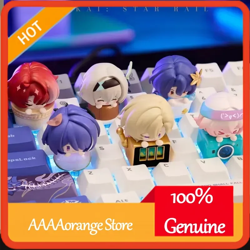 Honkai Star Rail Официальный колпачок для ключей, штабелируемые фигурки, набор декора для рабочего стола, подлинная игрушка Genshin Impact в стиле аниме, подарок для коллекционеров
Honkai Star Rail Официальный колпачок для ключей, штабелируемые фигурки, набор декора для рабочего стола, подлинная игрушка Genshin Impact в стиле аниме, подарок для коллекционеров