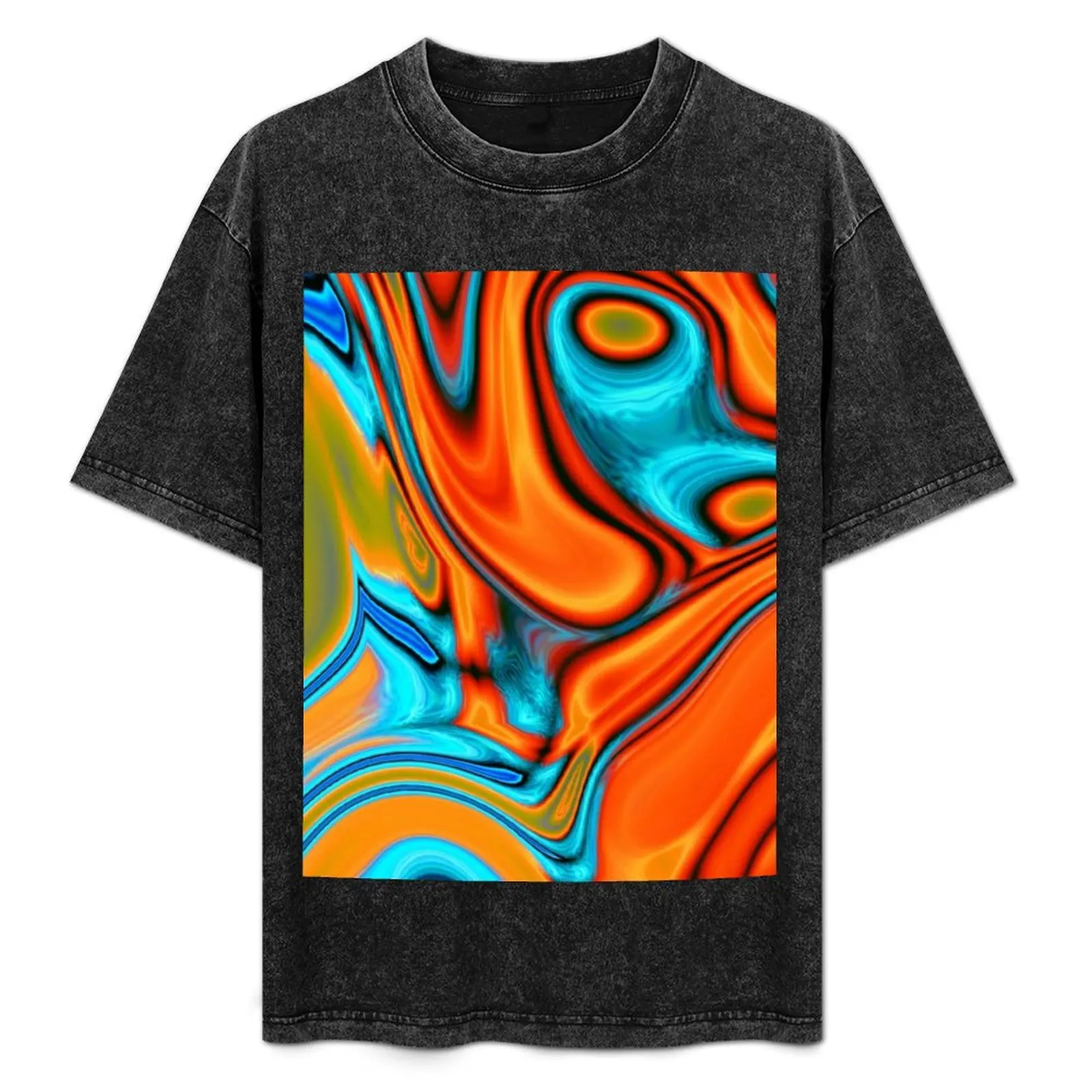 vivid modern Southwest hipster turquoise orange swirls T-Shirt Summer Holiday T-Shirt
vivid modern Southwest hipster turquoise orange swirls T-Shirt Summer Holiday T-Shirt
