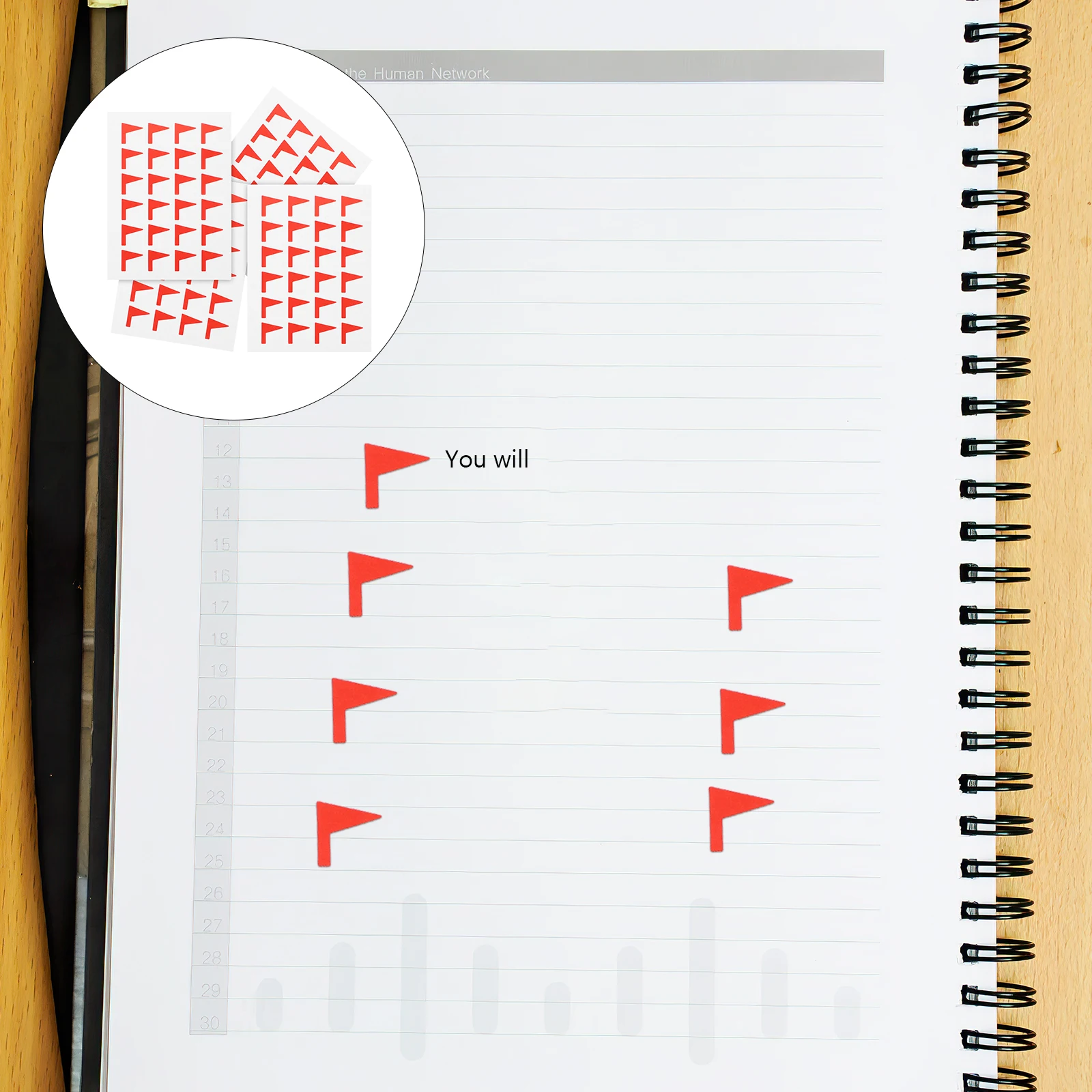 Red Flag Stickers Decorative Boom Label Appointment for Planner Classification Blank
Red Flag Stickers Decorative Boom Label Appointment for Planner Classification Blank