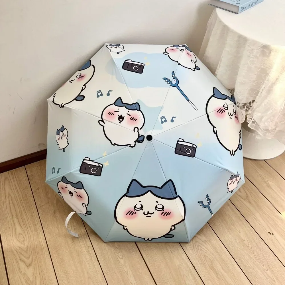 Chiikawa Anime Kawaii Sanrio Automatic Umbrella Cute Miniso Cartoon Rain Sunshine UV Protection Folding Umbrella Gifts for Kids
Chiikawa Anime Kawaii Sanrio Automatic Umbrella Cute Miniso Cartoon Rain Sunshine UV Protection Folding Umbrella Gifts for Kids