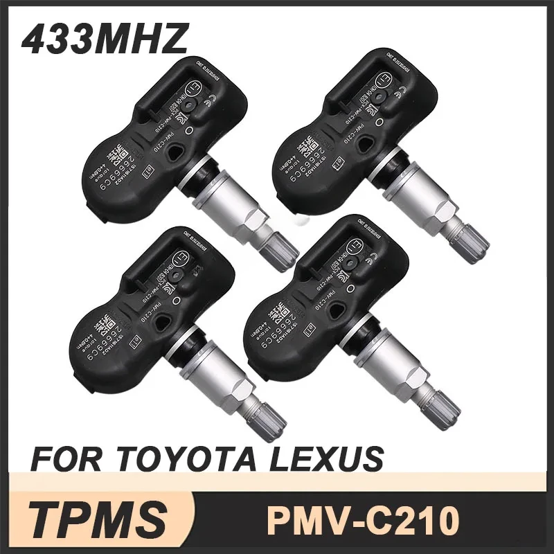 4PCS TPMS Tire Pressure Monitoring Sensor For Toyota Camry Corolla FJ Cruiser RAV4 Lexus ES GS LC LX LS 42607-02031 433MHZ
4PCS TPMS Tire Pressure Monitoring Sensor For Toyota Camry Corolla FJ Cruiser RAV4 Lexus ES GS LC LX LS 42607-02031 433MHZ