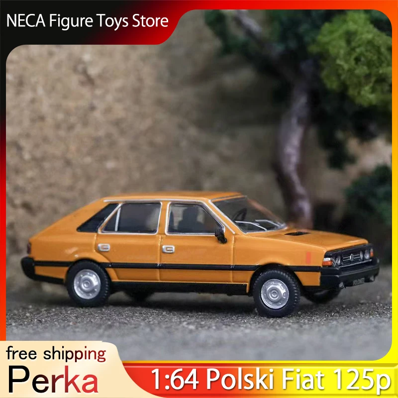 Perka 1:64 Polski Fiat 125p Classic Sedan, литая под давлением модель из сплава, идеальная винтажная коллекция Polonez, дисплей, рождественские подарки, игрушки
Perka 1:64 Polski Fiat 125p Classic Sedan, литая под давлением модель из сплава, идеальная винтажная коллекция Polonez, дисплей, рождественские подарки, игрушки