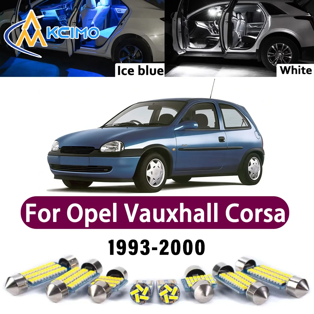 Super Bright LED Interior Lamp Kit For Opel Vauxhall Corsa B 1993-2000 Error Free Canbus Trunk Reading Mirror Light Bulbs
Super Bright LED Interior Lamp Kit For Opel Vauxhall Corsa B 1993-2000 Error Free Canbus Trunk Reading Mirror Light Bulbs
