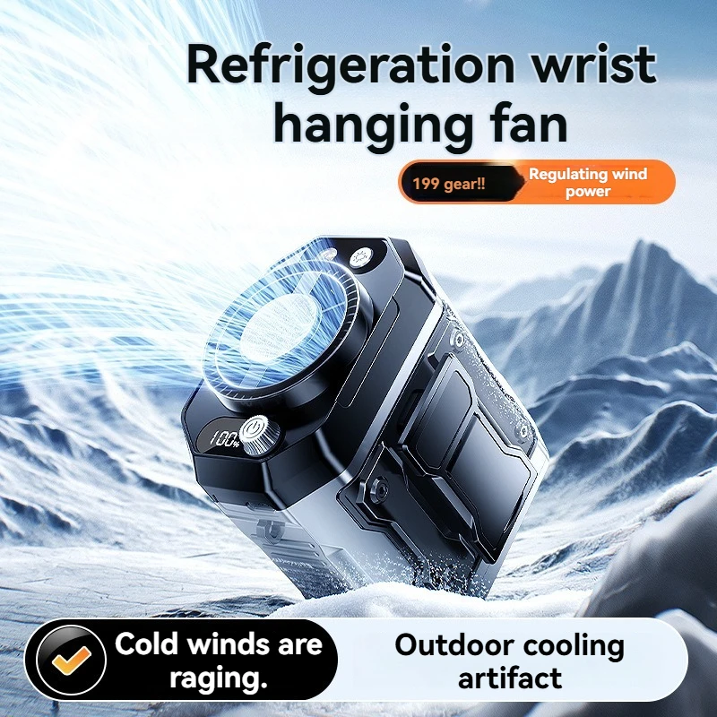 Rechargeable Semiconductor Cooling Waist-Mounted Fan, Outdoor Neck-Mounted Handheld Small Fan with Ultra-Long Battery Life
Rechargeable Semiconductor Cooling Waist-Mounted Fan, Outdoor Neck-Mounted Handheld Small Fan with Ultra-Long Battery Life