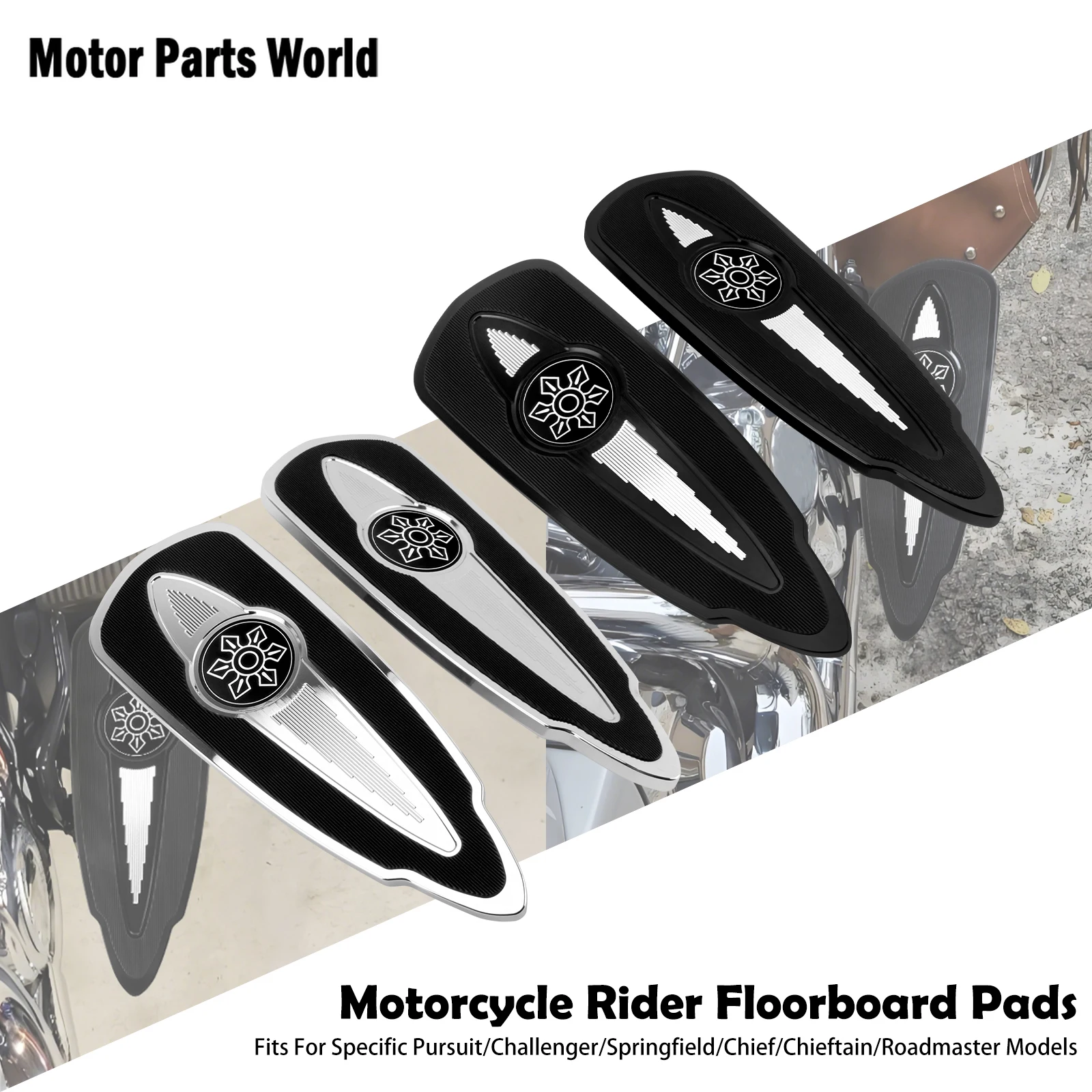 Motorcycle Driver Front Rider Floorboards Aluminum Front Foot Pegs For Indian Roadmaster Pursuit Challenger Springfield Chief
Motorcycle Driver Front Rider Floorboards Aluminum Front Foot Pegs For Indian Roadmaster Pursuit Challenger Springfield Chief