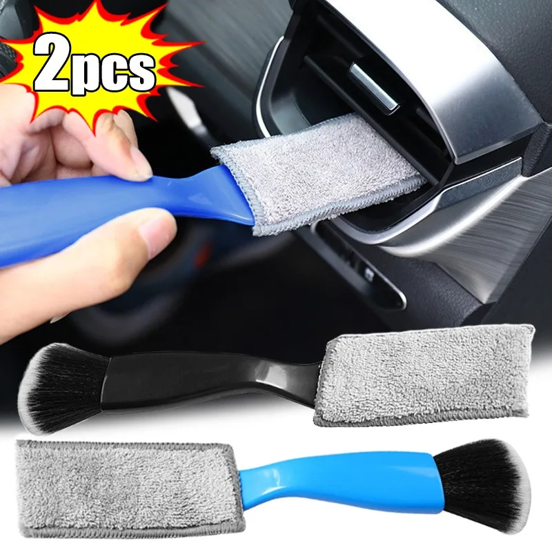 2/1Pcs Car Interior Cleaning Brush Tools Air Conditioning Dashboard Dust Removal Multifunctional Double Head Cleaning Brushes
2/1Pcs Car Interior Cleaning Brush Tools Air Conditioning Dashboard Dust Removal Multifunctional Double Head Cleaning Brushes