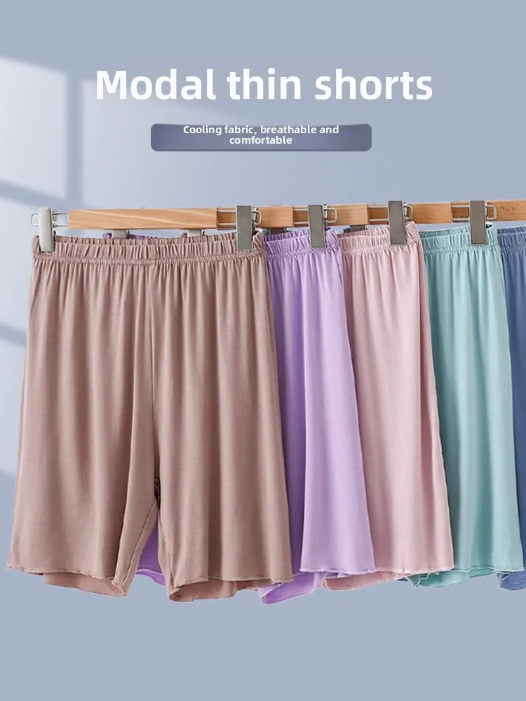 High Waist Wide Leg Modal Shorts Women's Thin Loose Five-Point Home Outdoor Large Size Casual Pants Cool Feeling Sport Pants
High Waist Wide Leg Modal Shorts Women's Thin Loose Five-Point Home Outdoor Large Size Casual Pants Cool Feeling Sport Pants